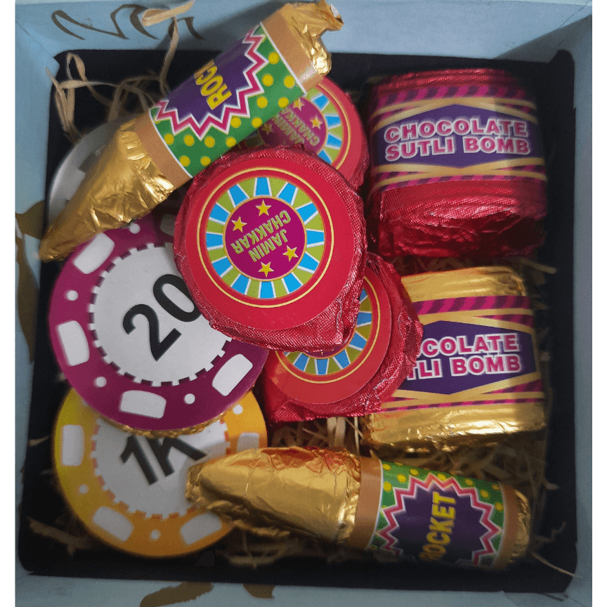 Diwali Special Cracker Chocolates online delivery in Noida, Delhi, NCR,
                    Gurgaon